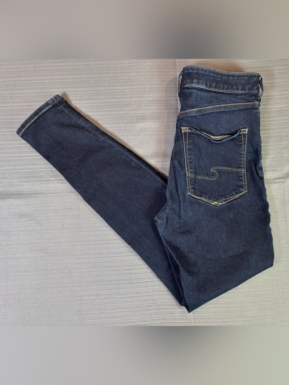 Silver Jeans Co Robson Skinny Jeans W27 L29 Dark Wash Stretch Denim Womens